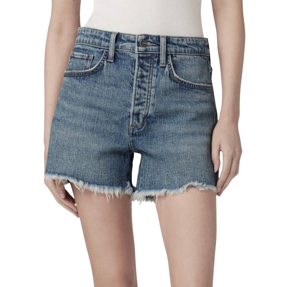 Joe’s The Jessie Relaxed Not Your Babe High-Rise Light Wash Denim Shorts Size 26